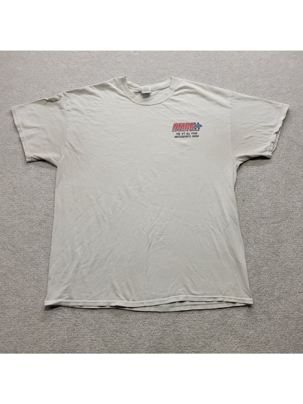 NMRA Ford Nationals Series 50 Years Mustang Graphic T Shirt Mens XL